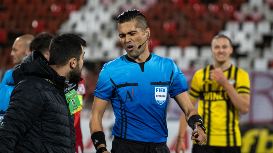 Реферът Георги Давидов е недолюбван от "червените".