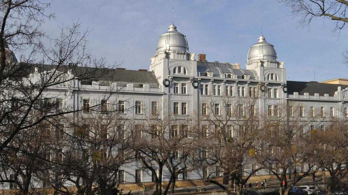 The building of the Philosophy Faculty of Comenius University in Bratislava