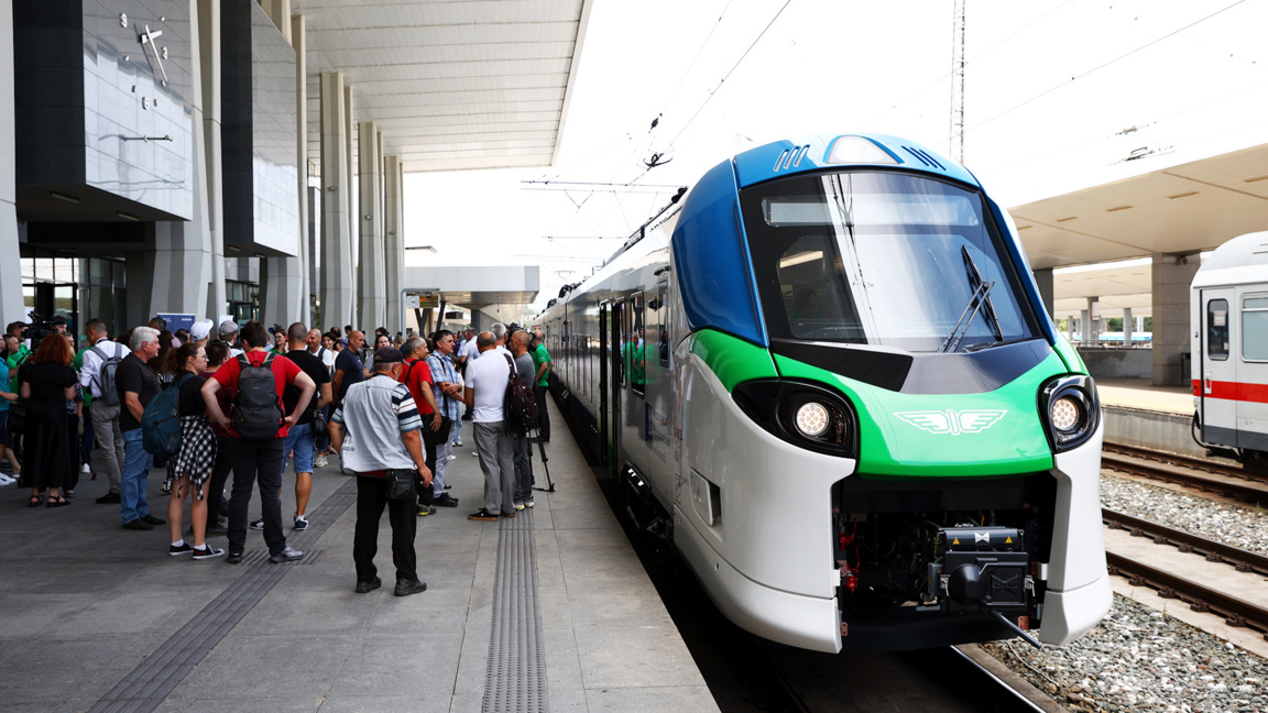 Bulgaristan'daki ilk “Alstom” elektrikli trenler, Eylül ayında sefere çıkacak