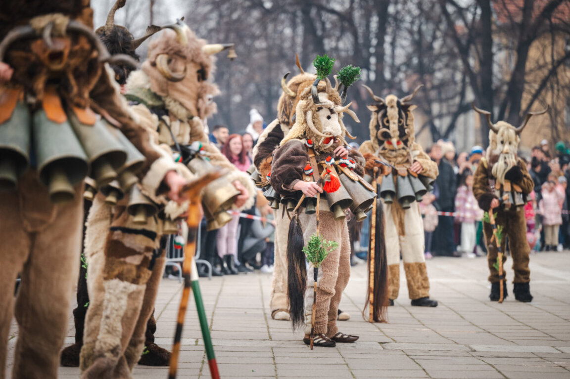The Jamala Masquerade Festival fills the town of Kyustendil with sound and colour