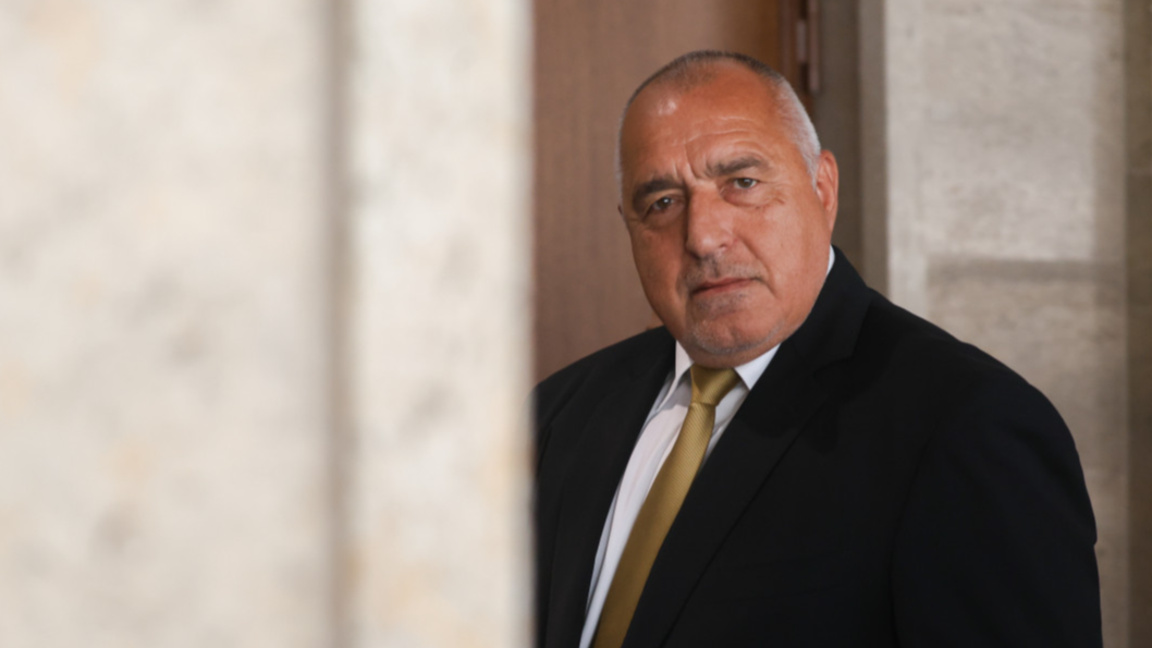 Председателят на ГЕРБ Бойко Борисов.