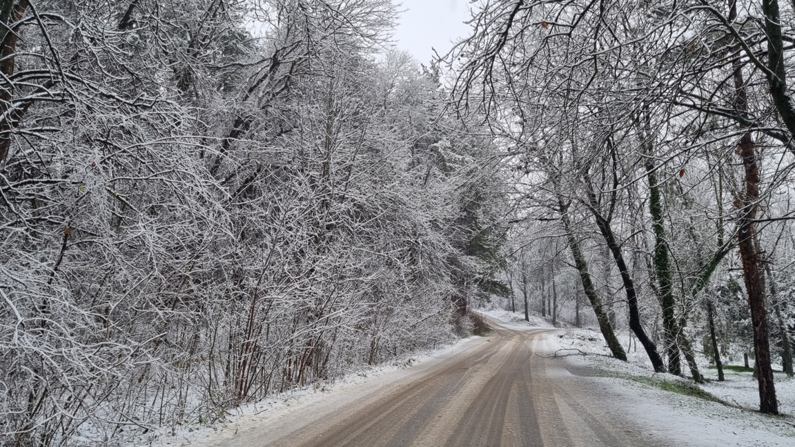 Зимен ден с температури близки до нулата