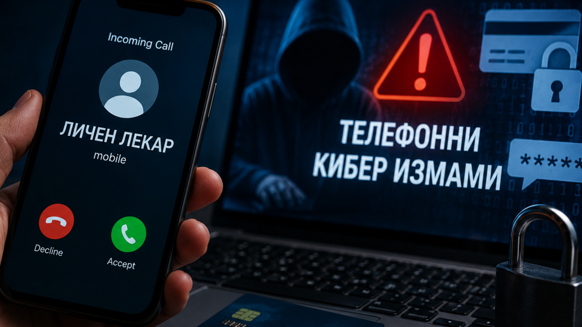 Не се доверявайте на името на дисплея – може да е телефонна измама