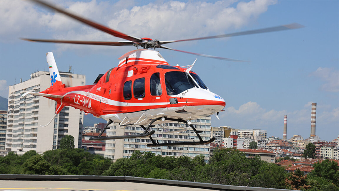 Llega el cuarto helicóptero para asistencia médica urgente por aire