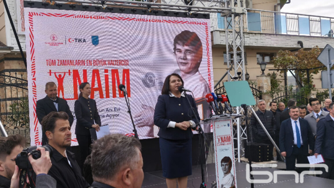 Naim Süleymanoğlu Anı Evi’nin açılışı yapıldı