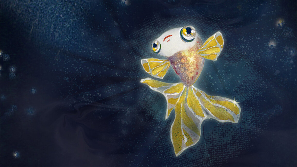 "Mythologie de mon aquarium" : une exposition où des tableaux vivants réinventent un conte de fée