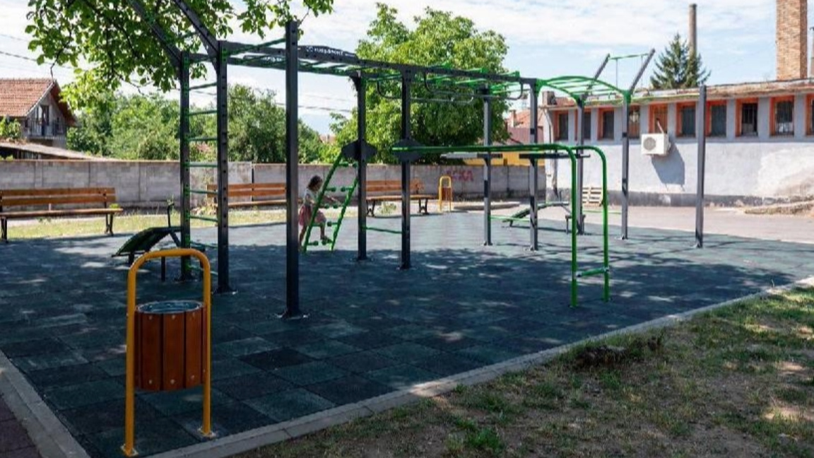 В село Световрачене вече има нов фитнес на открито