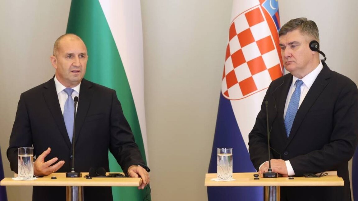 Roumen Radev: "Skopje dresse ses propres obstacles sur sa voie vers l'UE"