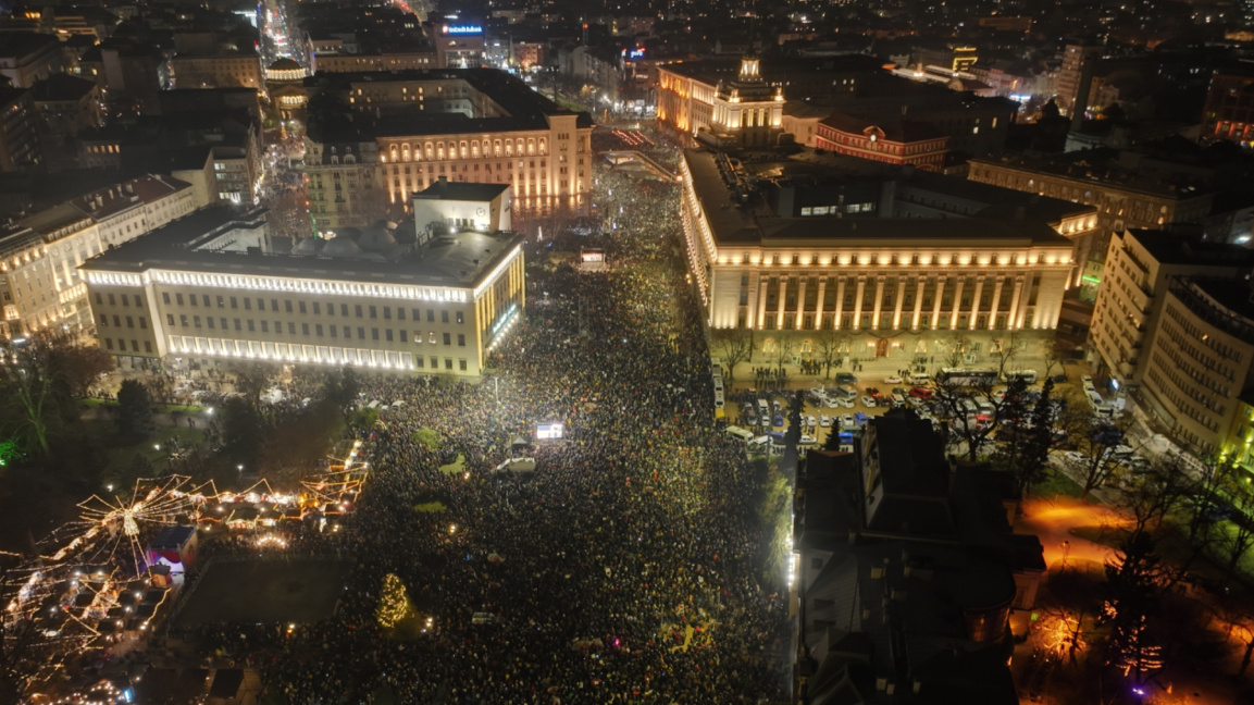 Protesta masive antiqeveritare në të gjithë Bullgarinë 