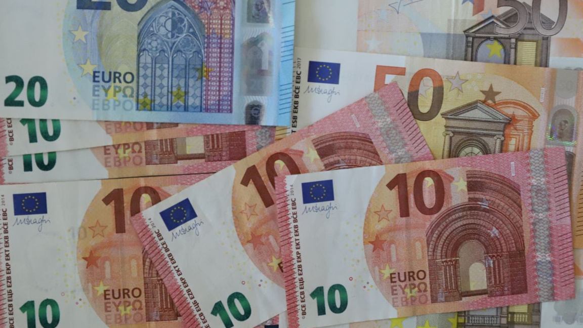 евро , банкноти