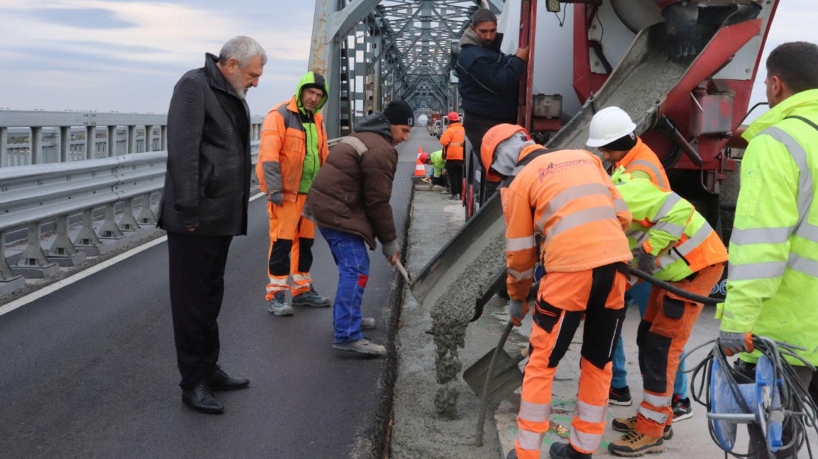 Sanierung der Donaubrücke bei Russe wird wieder aufgenommen