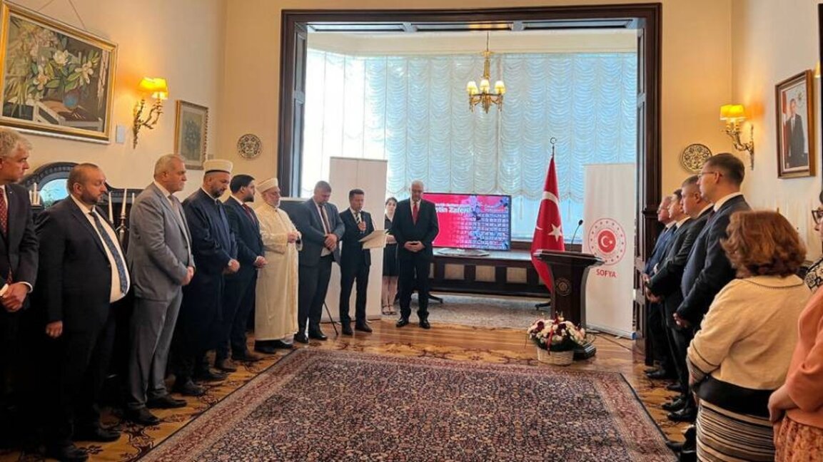 Türkiye'nin Sofya Büyükelçiliği konutunda “15 Temmuz ve Hafıza” sergisi