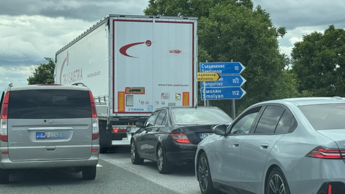 Heavy traffic to Türkiye at Kapitan Andreevo border crossing