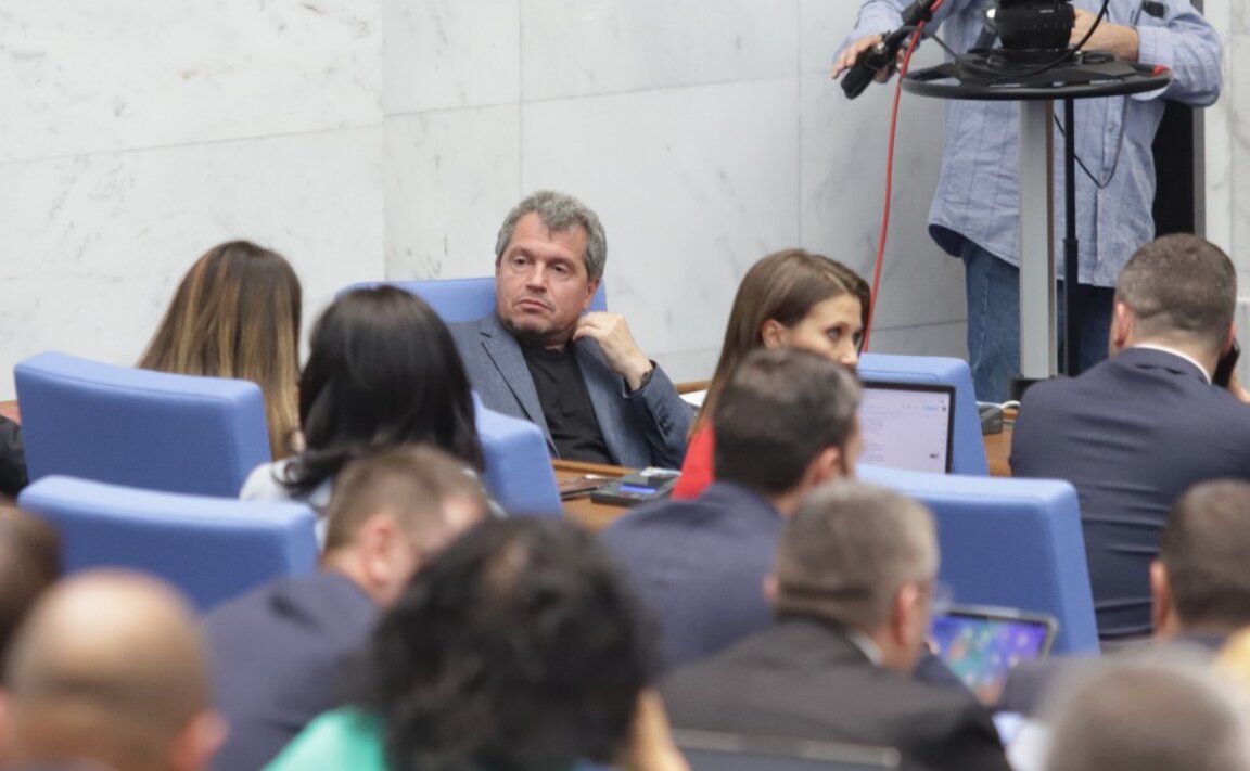 Тошко Йорданов в НС.