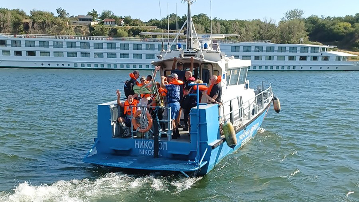 Εκκενώθηκαν ευρωπαίοι τουρίστες από πλοίο στον Δούναβη κοντά στο Βίντιν