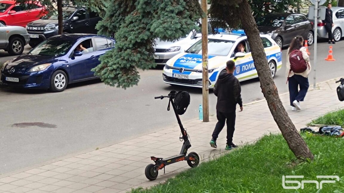 Ученик пострада при сблъсък на ел. тротинетка с велосипедист в Бургас (ОБНОВЕНА)