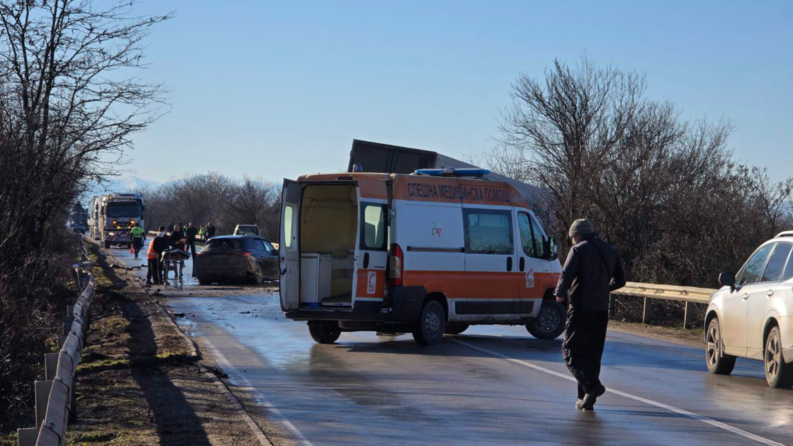 1 жертва и 24-ма пострадали при катастрофи у нас за 24 часа