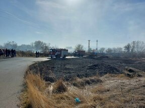 Пожарът в хвостохранилището обгази Катуница