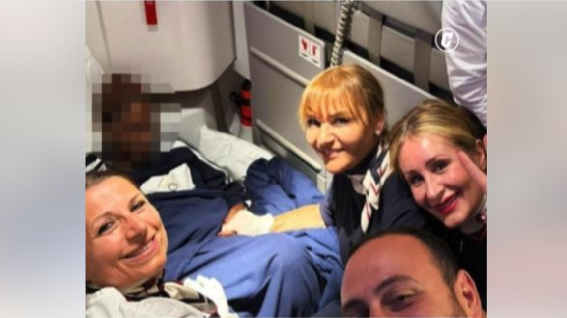 По време на полет на ITA Airways се роди момченце на 10 000 метра височина 