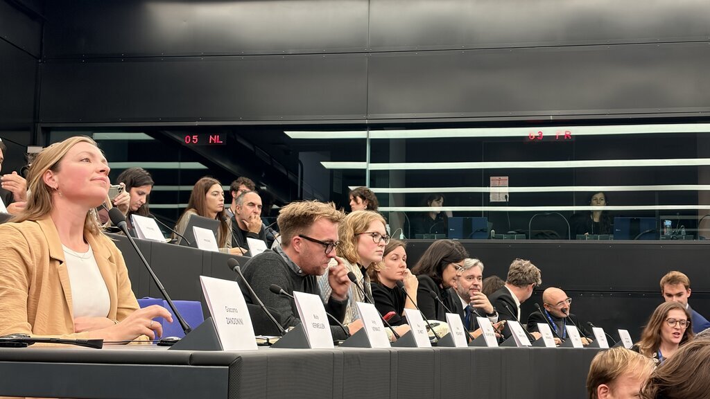 Finalists for the 2026 European Parliament Prize for Journalism await the announcement of the winner