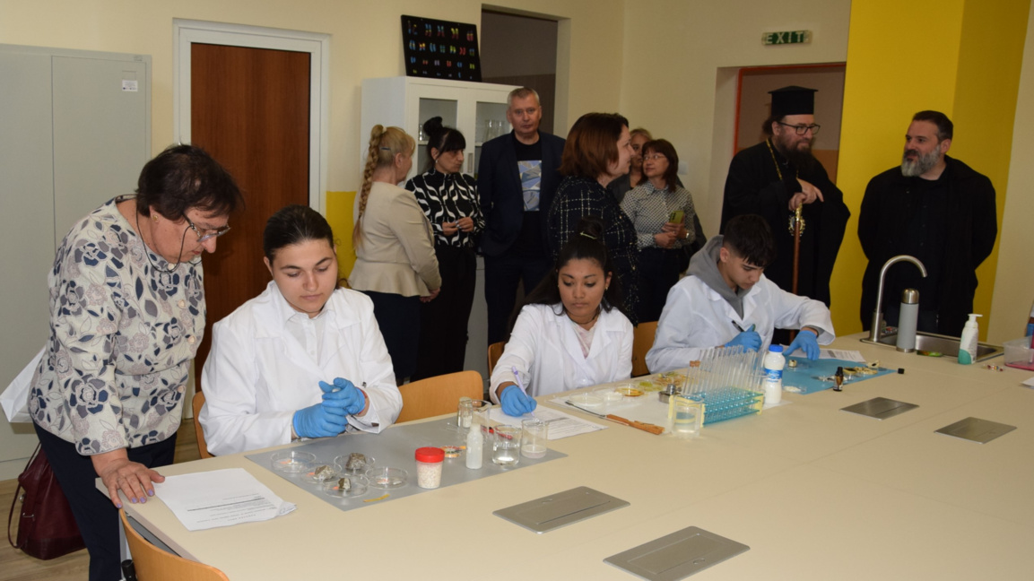 STEM център в ПГТ "Михалаки Георгиев" Видин