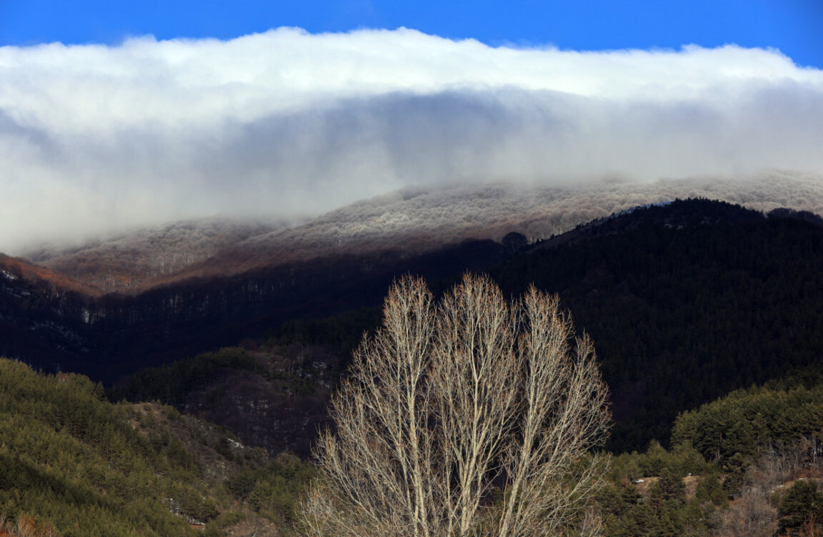 After a brief warming temperatures drop