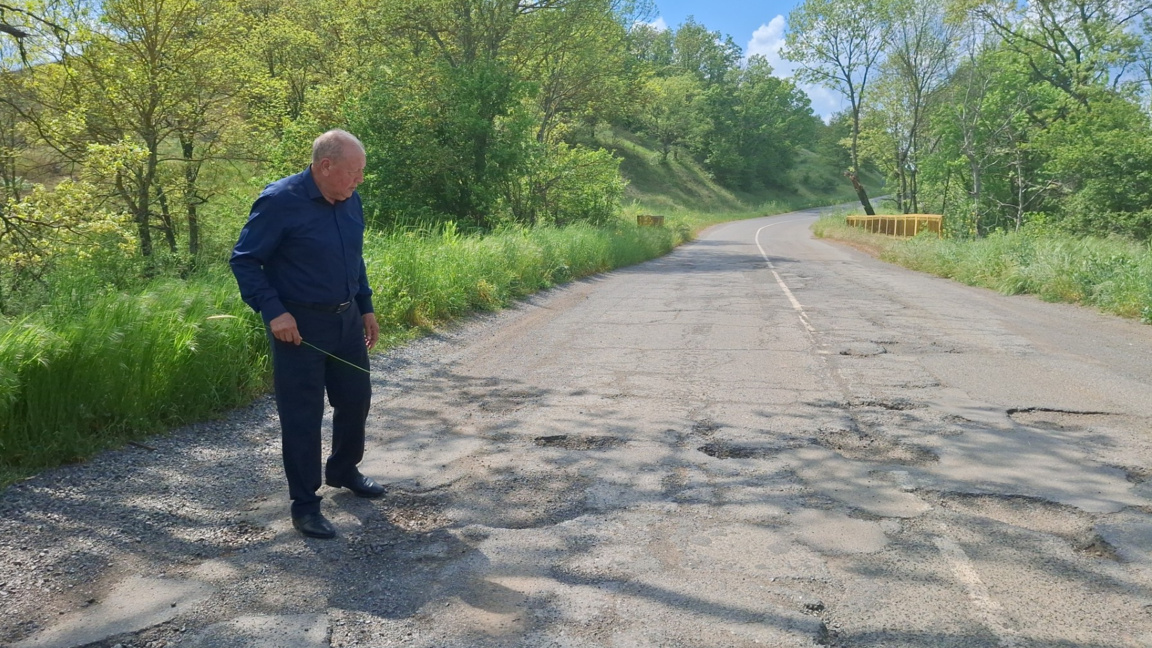 Спешна  проверка на състоянието на пътя към село Воден, ремонтиран преди месеци