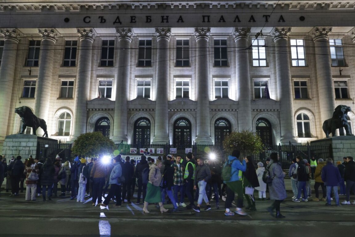 Протест против процеса избора државног тужиоца у Софији