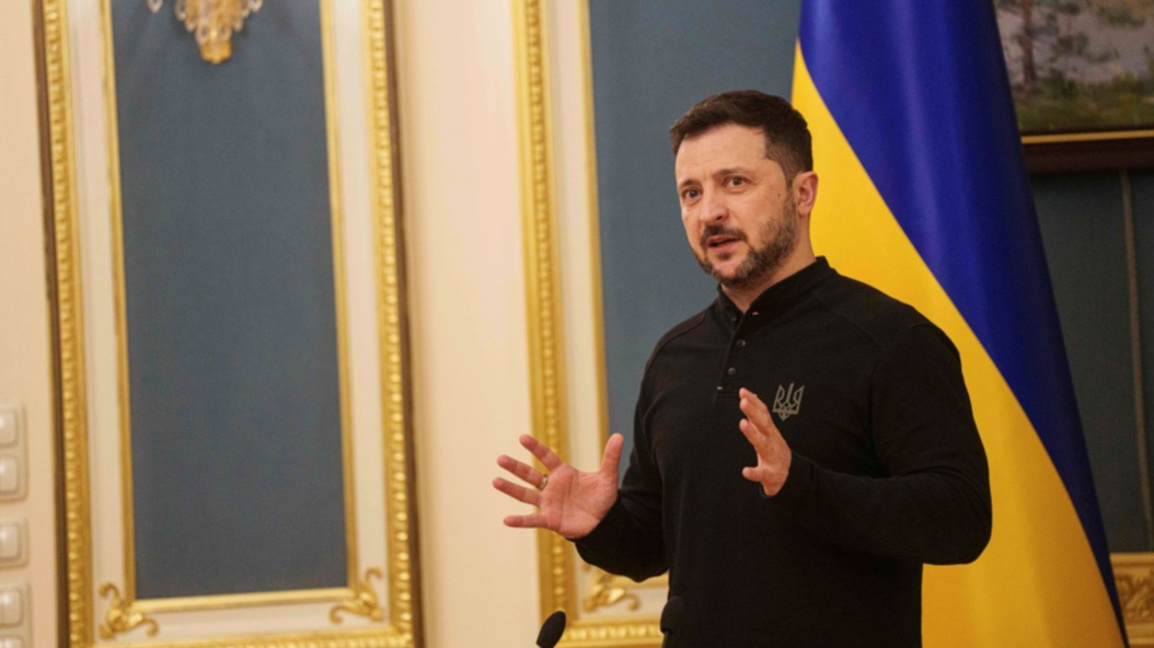 Президентът на Украйна Володомир Зеленски