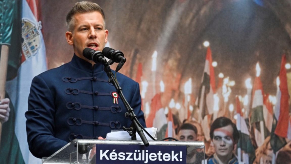 Лидерът на партия "Тиса" Петер Мадяр