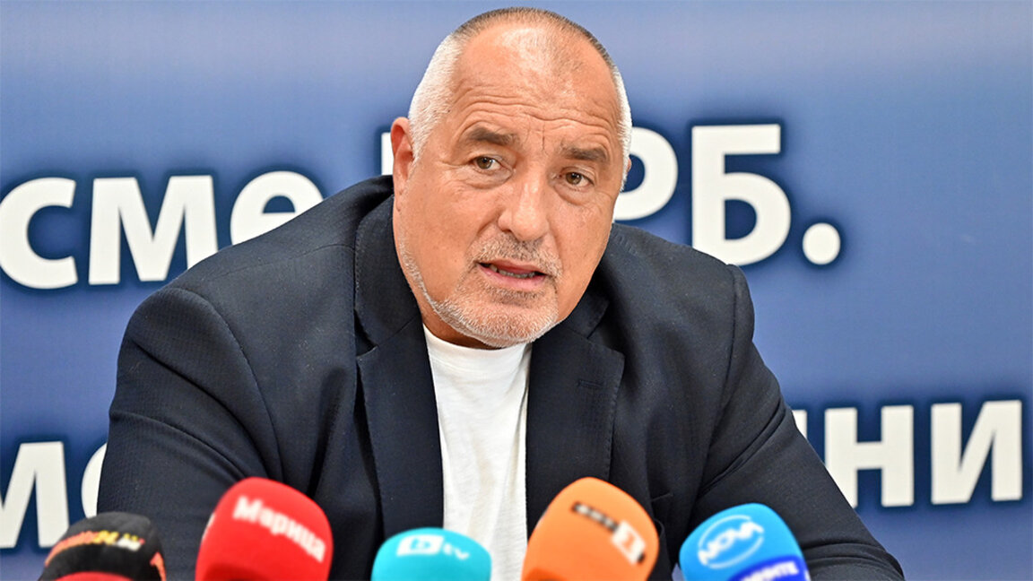 El líder del GERB, Boyko Borisov, con su primer comentario tras las elecciones