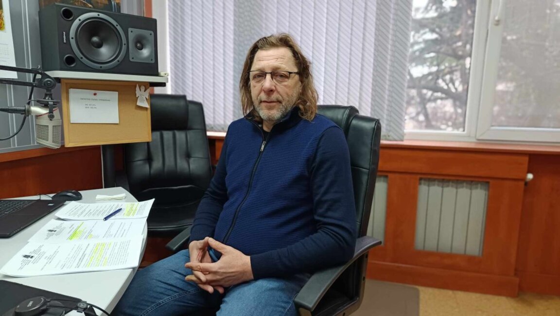 Адв. Иван Иванов в студиото на Радио Стара Загора