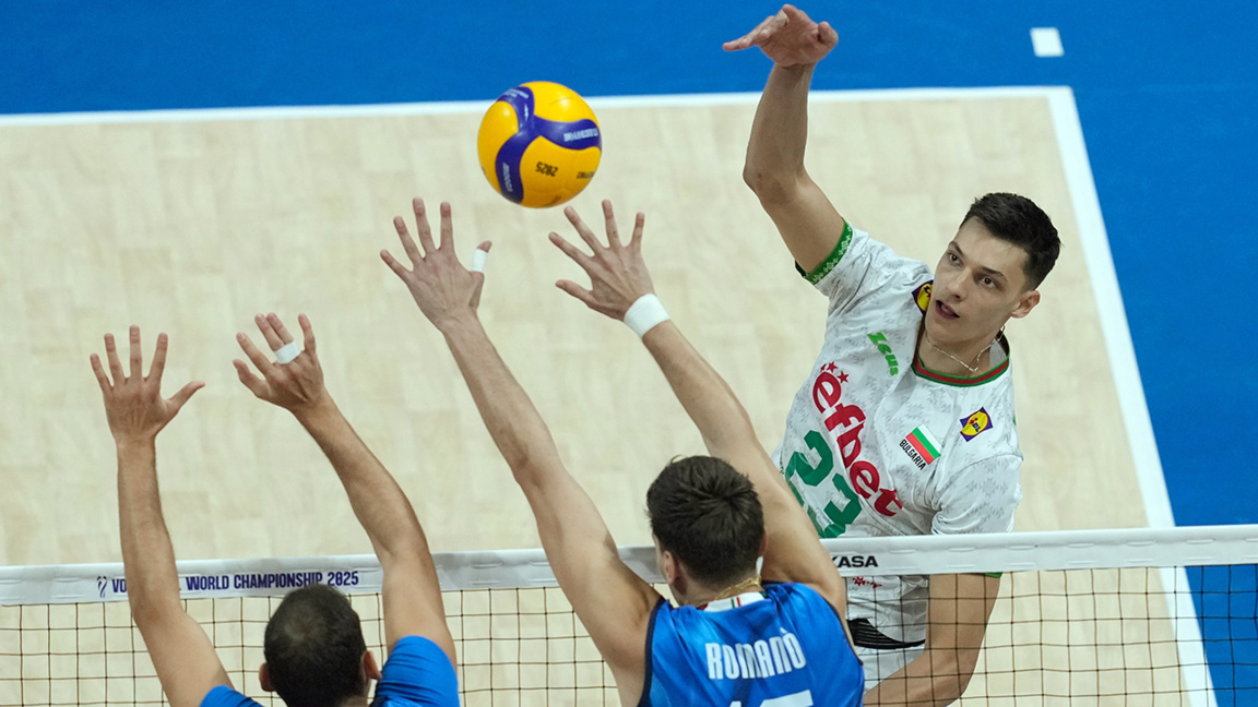 Alex Nikolov es número 2 en el voleibol mundial 