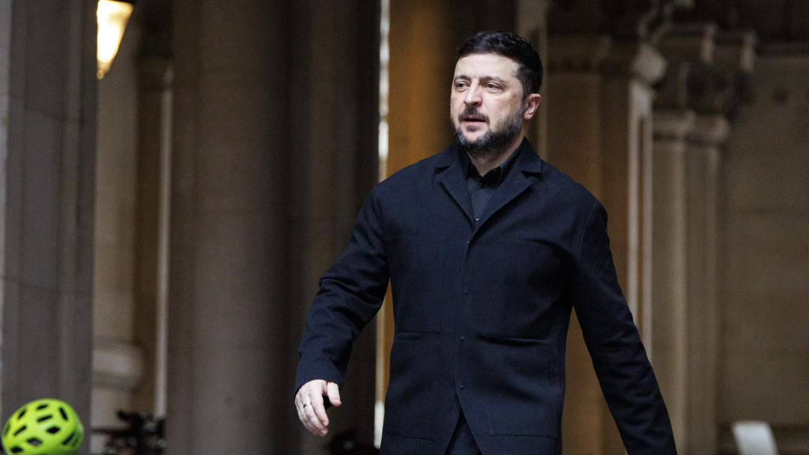 Володимир Зеленски в Лондон на 08.12.2025 г.