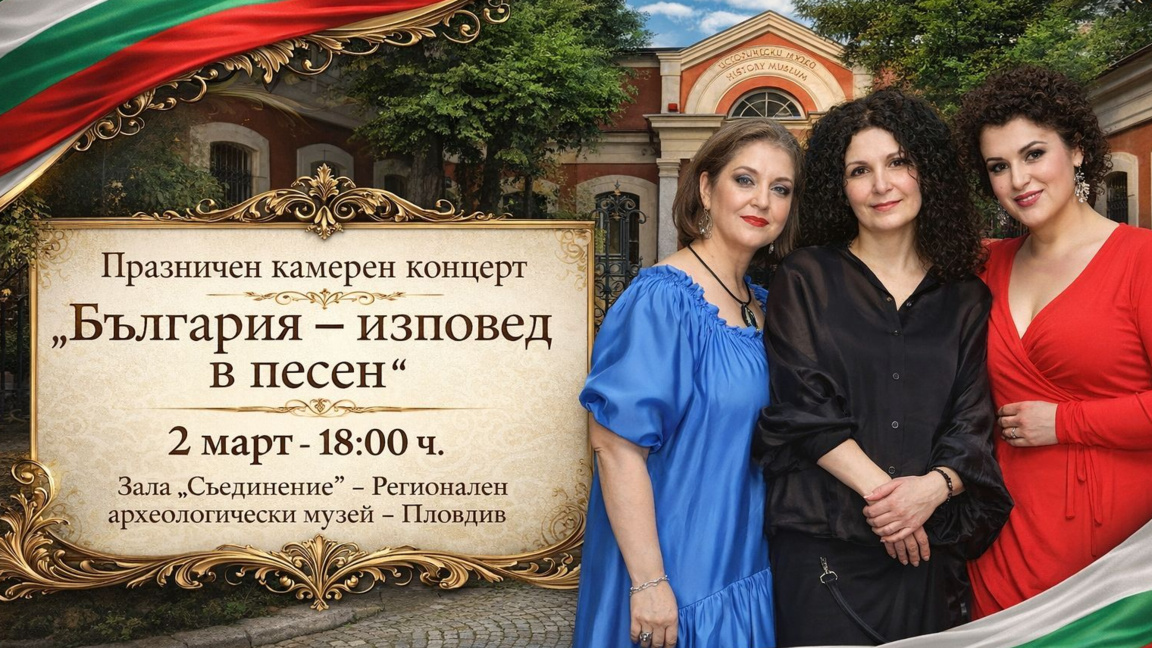 Камерен концерт в РИМ - Пловдив в навечерието на Националния празник