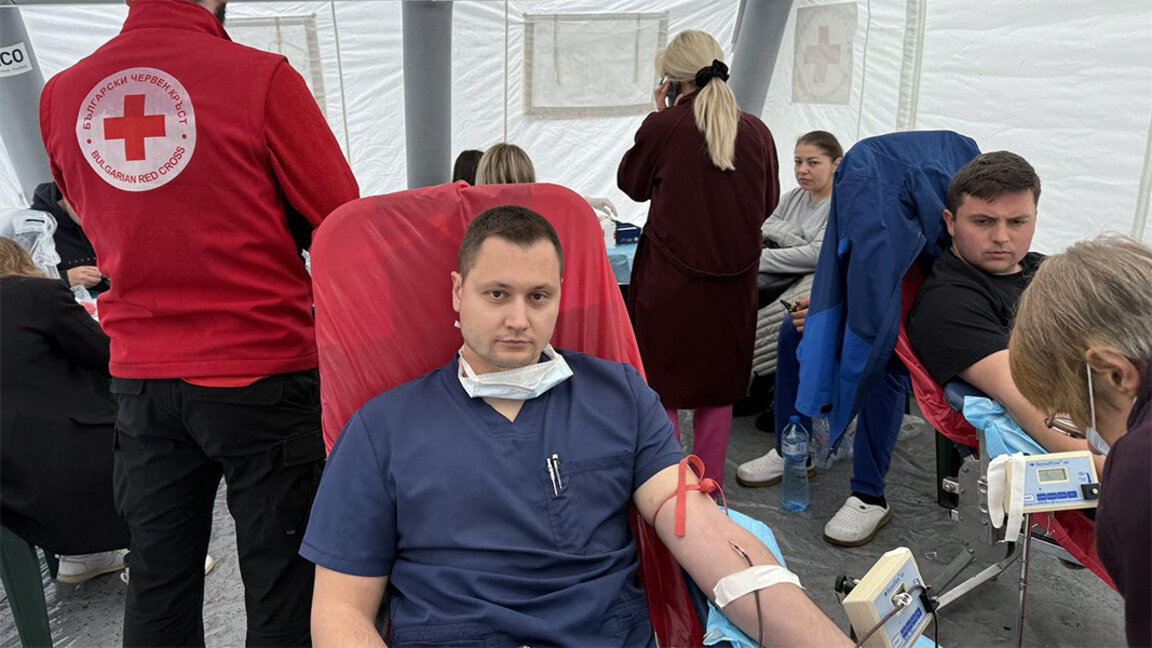 Über 600 Blutspenden für die Brandopfer aus Nordmazedonien