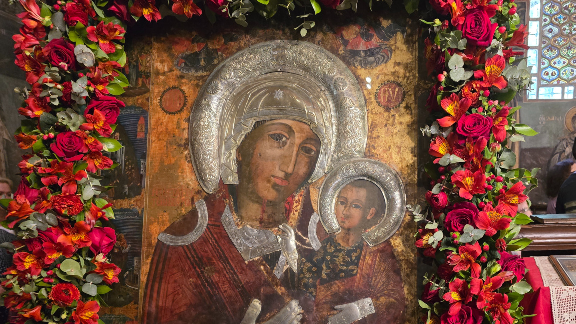 El icono milagroso “Santa Virgen María – Portatissa”