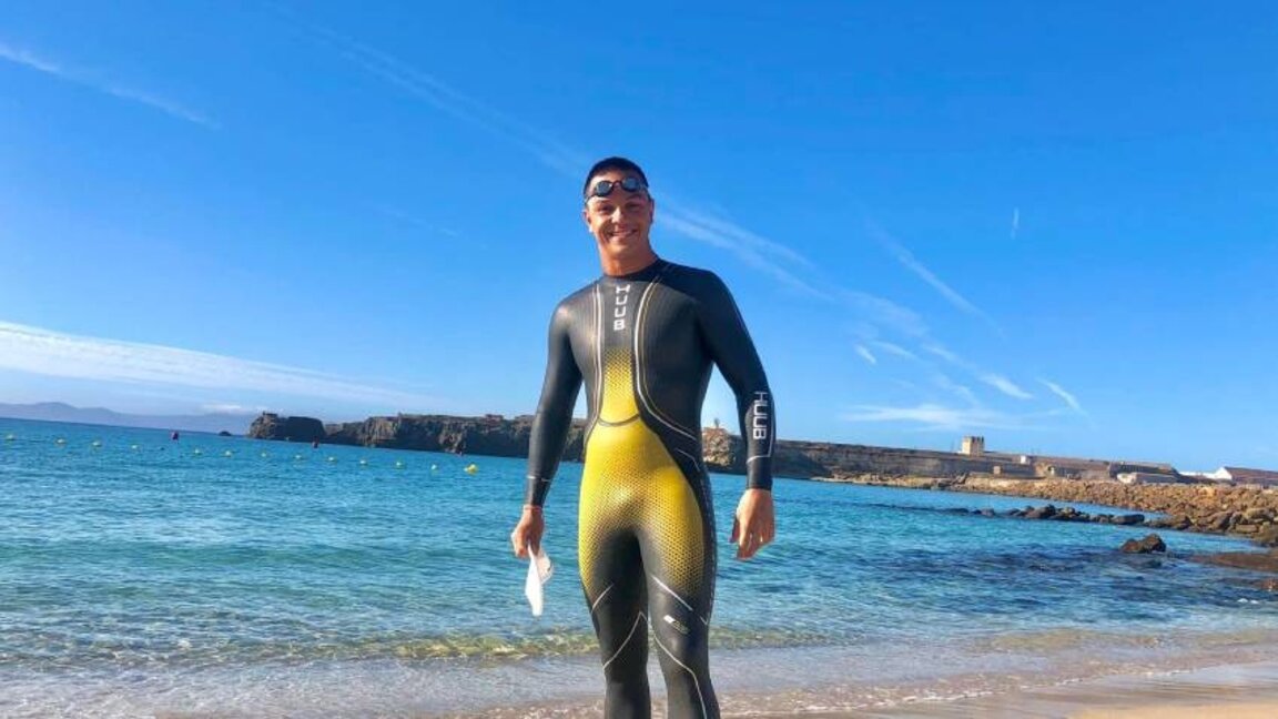 Zanko Zankow erfolgreich beim Schwimmmarathon im Stillen Ozean