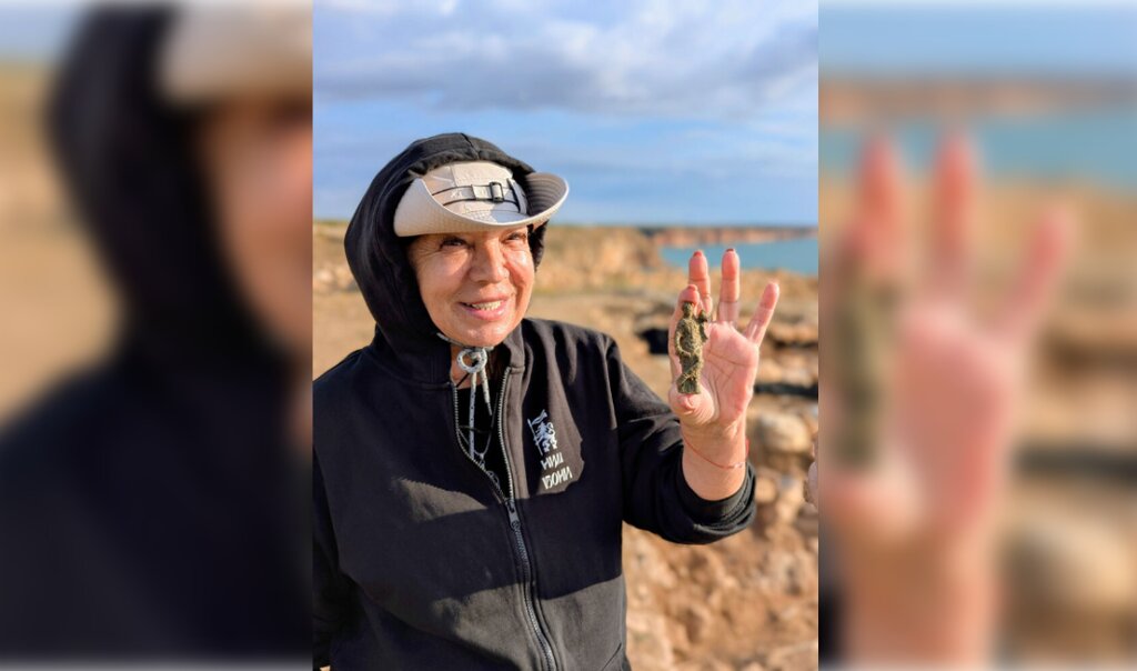 Yunan-Roma panteonundan tanrıçaya ait bronz heykel bulundu