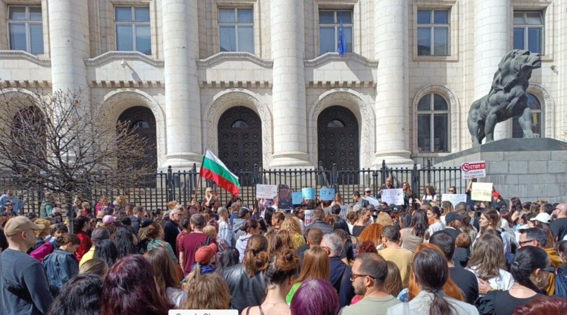 Максимальных приговоров за издевательства и расправу над животными в Пернике требуют протестующие в Софии
