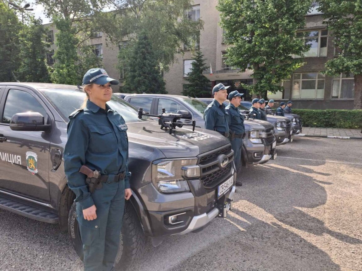 Bulgarian Border police receives 34 drones for fast scanning of vast territories