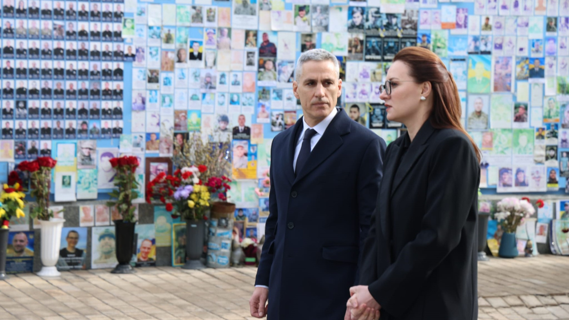 Ministerpräsidenten Bulgariens und der Ukraine gedachten der Kriegsopfer