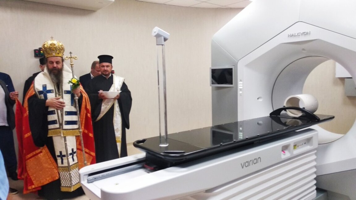 Онкоболницата в Благоевград вече разполага с  високотехнологичен линеен ускорител за  лъчетепария