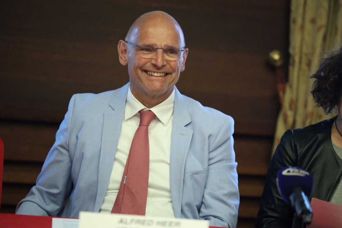 Alfred Heer, head of the PACE delegation for election observation in Bulgaria