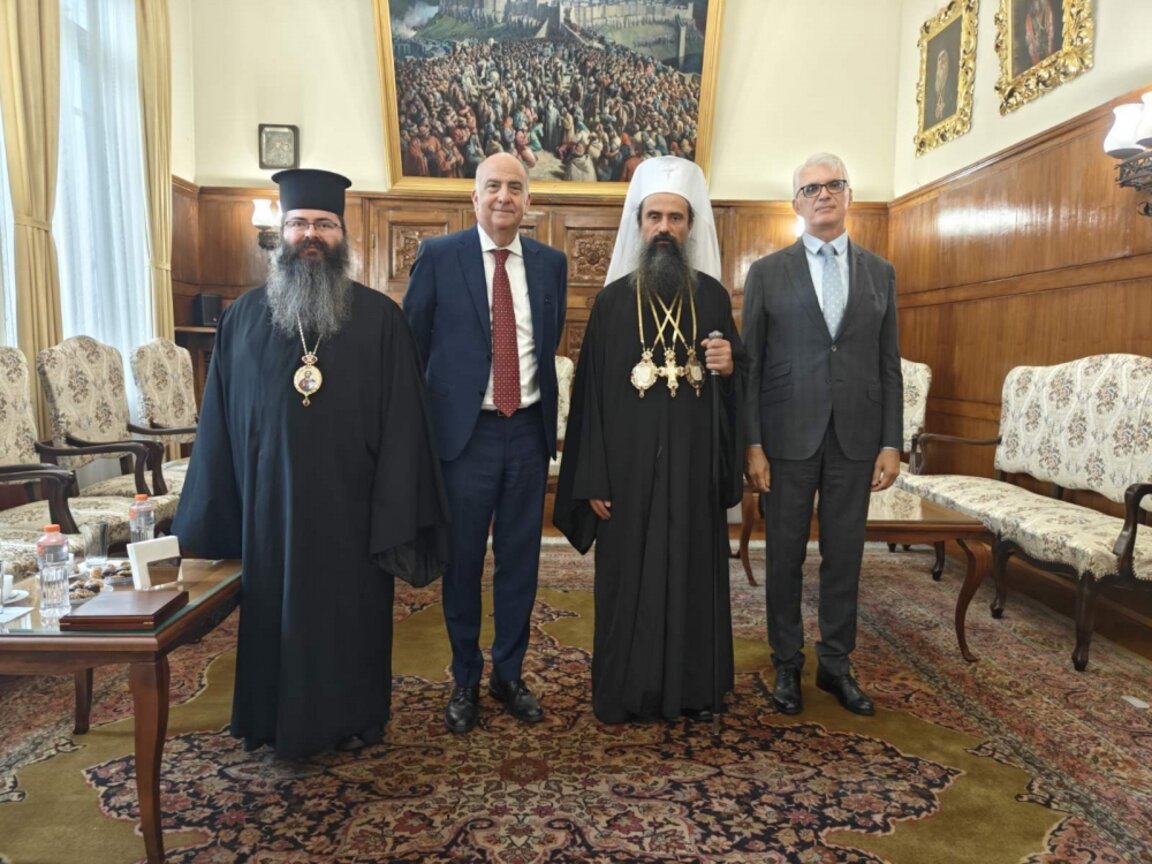 Patriarhul bulgar Daniil s-a întâlnit cu ambasadorul SUA Kenneth Merten. A pledat pentru libertatea religioasă în Ucraina