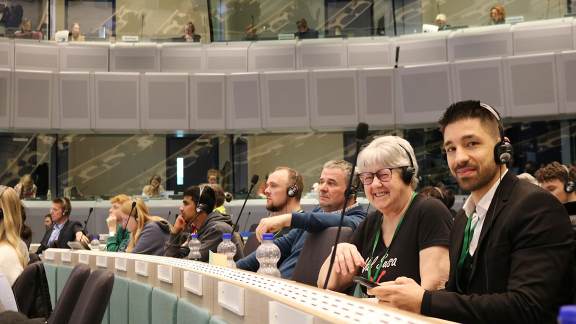Bulgarians drawn by lot participate in EU citizens' discussion in Brussels