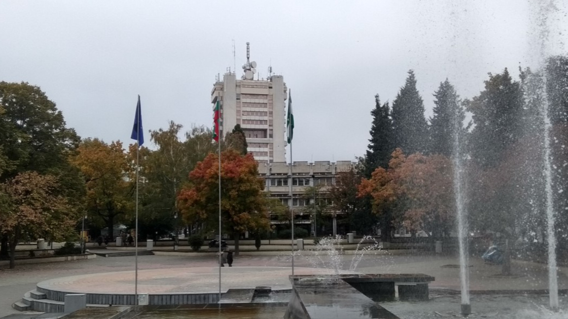 Пазарджик. Фонтаните в центъра на града