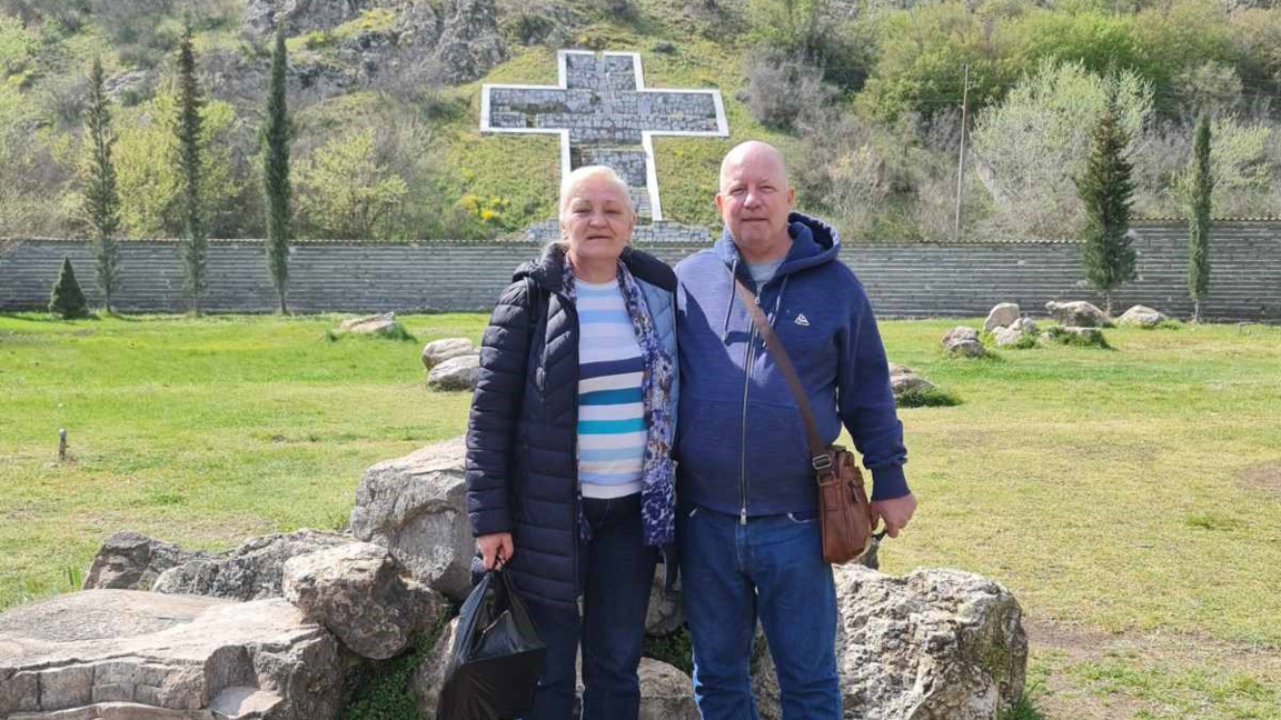 Цеца Панова и Джон от Лондон в Ловеч