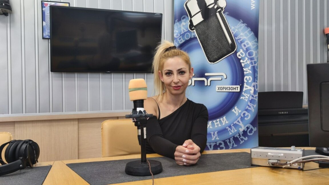 Жасмина Гевезиева на гости в предаването "Хоризонт до обед"