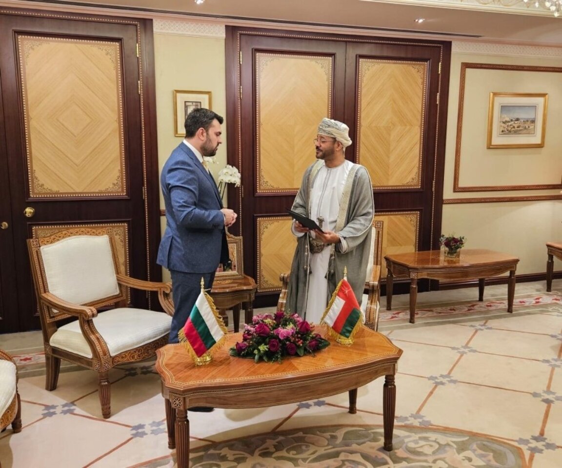 Außenminister des Sultanats Oman zu Besuch in Bulgarien